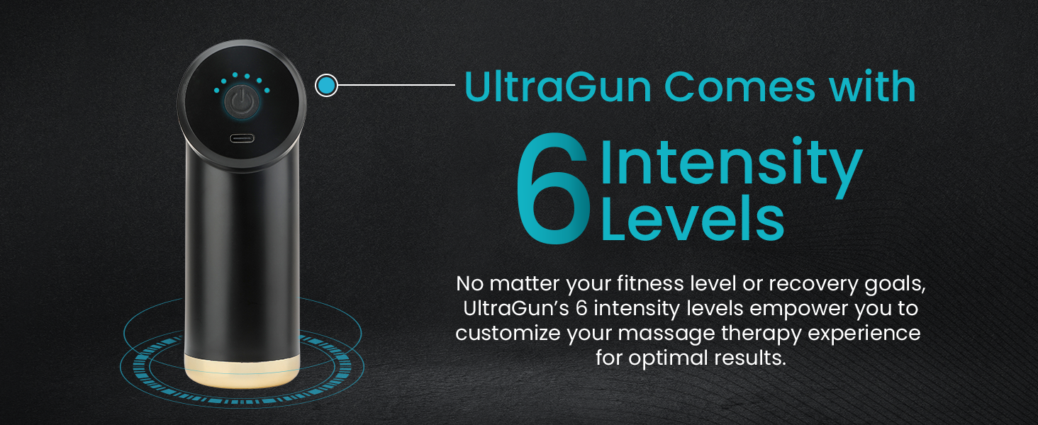 PRO Ultragun Massage Gun For Full Body Relaxation|Deep Tissue Percussion Massager Machine For Muscle Relaxation|Battery Powered And Handheld For Neck, Shoulder, Back, Foot