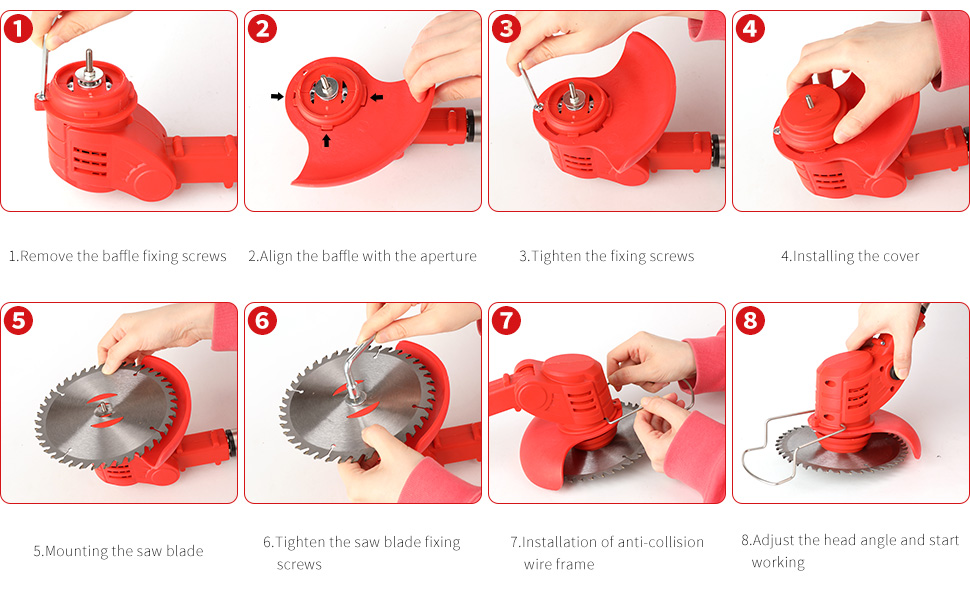 Cordless Electric Grass Cutter Machine