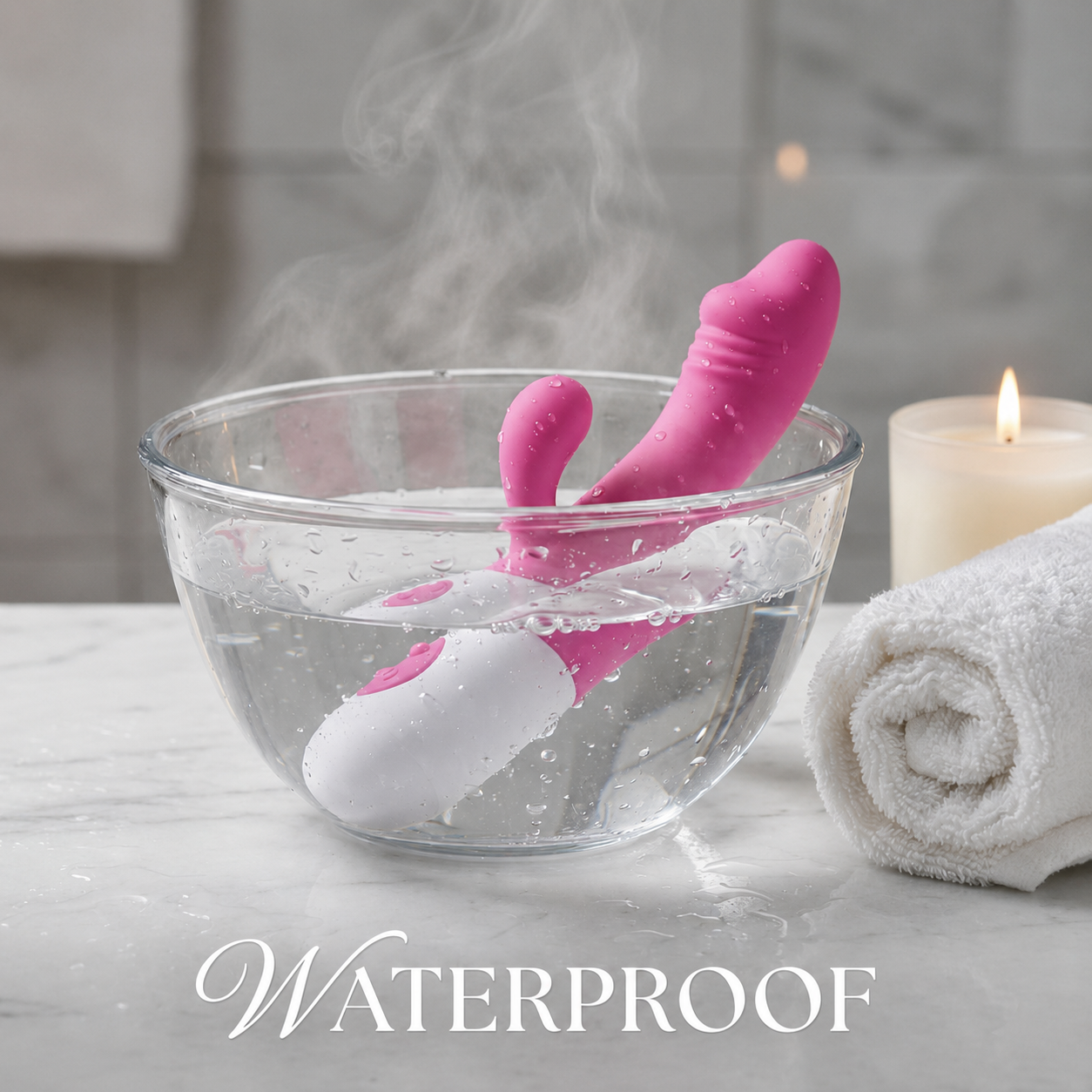 Vibrator Women Silicone for Female G-Spot and Clitoris Double Stimulator Massage Rod Dildo as Sex Toy for Singles Couples, G-Spot Vibrators for You Beginners Clitoris and G-Spot